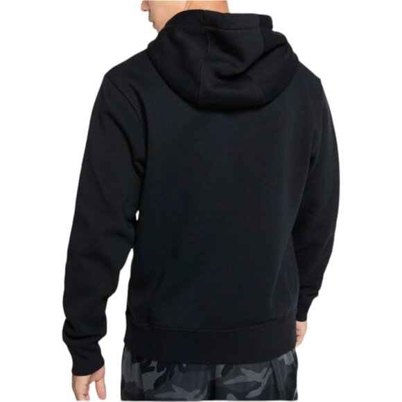 Nike Club Mens 2 Piece Sweatsuit Fleece Tracksuit Football Grey/Black Gift Set - Picture 7 of 13